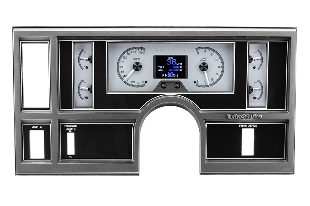 1978-87 Buick Regal/GN/T-Type HDX System, Silver Face